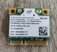 Intel Advanced-N 6235 ANHU WiFi Bluetooth Karte 2,4GHz 5GHz Mecklenburg-Vorpommern - Samtens Vorschau