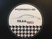 PORSCHE 911 "50 Jahre" Aufkleber Jubiläum Badge Sachsen-Anhalt - Sülzetal Vorschau