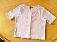 PRIMARK  Ripp Kurzarm Jacke Shirt  lila Gr.M  Blumen Stickerei Nordrhein-Westfalen - Bad Driburg Vorschau