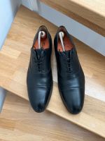 Santoni Schnürschuhe Schwarz Größe 11 Bremen - Oberneuland Vorschau