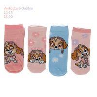 Paw Patrol Sneaker Socken Mädchen 23-26 27-30 4er Pack Niedersachsen - Lengede Vorschau