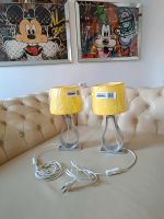 2 Tischlampen mit neuem Lampenschirm gelb Bayern - Dillingen (Donau) Vorschau