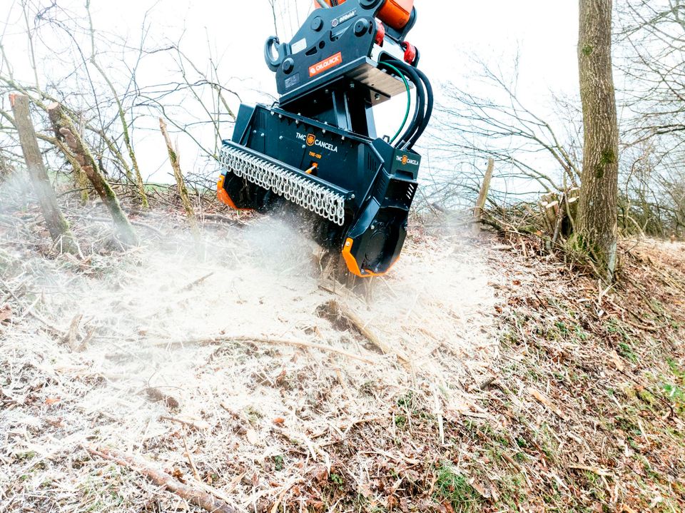 TMC CANCELA THE-100 Hydraulischer Forstmulcher/Mulcher für Bagger in Untermünkheim