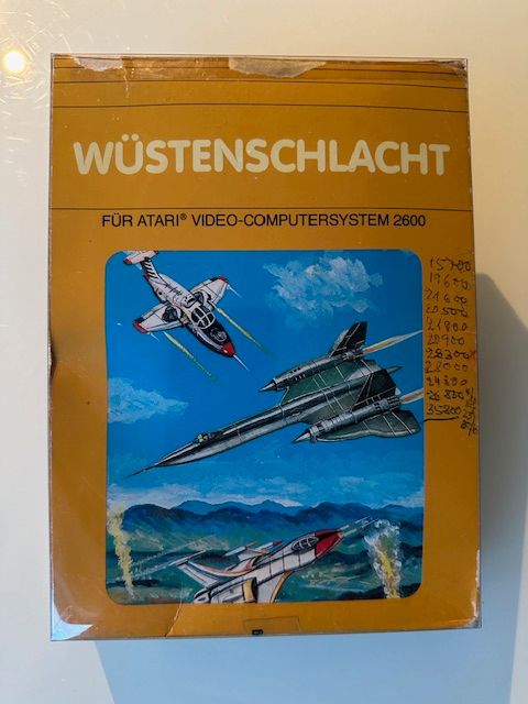 Atari 2600 Spiel - Wüstenschlacht - OVP & Anleitung (CIB) in Breitenfelde