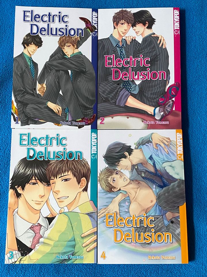 Electric Delusion Manga 1-4 Boys Love in Berlin