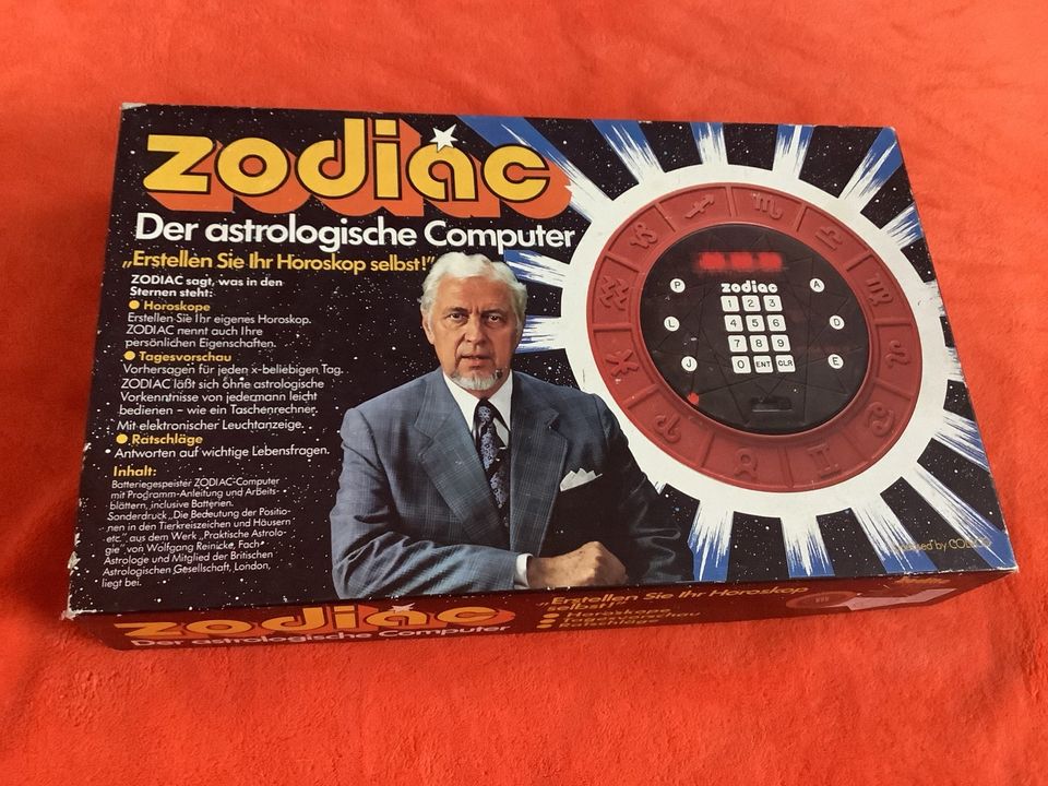 Zodiac der Astrologie Computer 1979 Horoskop Coleco Wahrsager in Neustadt am Rübenberge