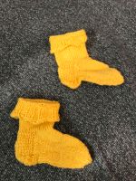 Baby Stricksocken gelb Größe 16/17 Bayern - Nandlstadt Vorschau