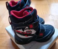 Jungen Winterstiefel Gr. 25 Geox Respira Dunkelblau/Rot Nordrhein-Westfalen - Büren Vorschau