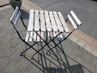 Ikea Holztisch + 2 Stühle Balkon Garten zu verschenken  !! Niedersachsen - Wolfenbüttel Vorschau