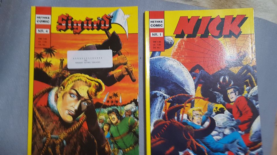 Sigurd + Nick Hethke Softcover in Schmelz