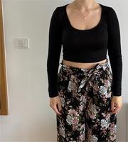 Langarmshirt cropped stretch Nürnberg (Mittelfr) - Nordstadt Vorschau