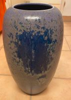 Bodenvase Keramik Struktur Blau Vase 40cm Unikat Nordrhein-Westfalen - Leverkusen Vorschau