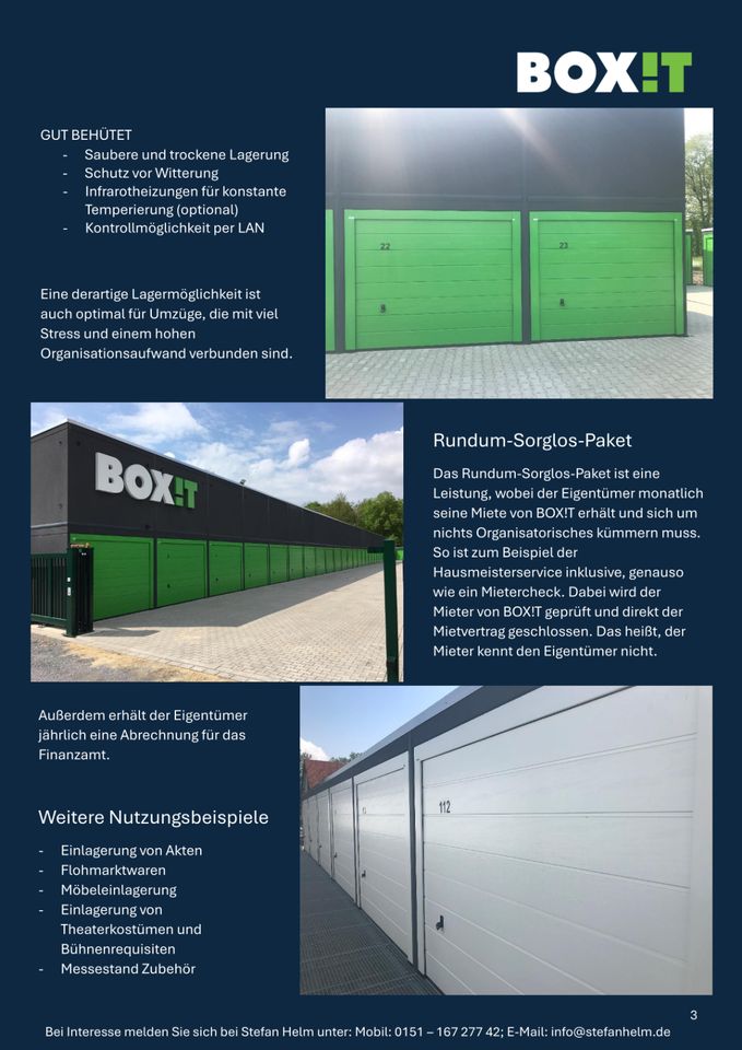 Lagerboxen-Kaufen in Bielefeld, Paket: Garagen, Lager, Storage in Bielefeld