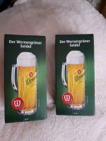 2 Biergläser Seidel 0,4 Liter Wernesgrüner in OVP Thüringen - Erfurt Vorschau