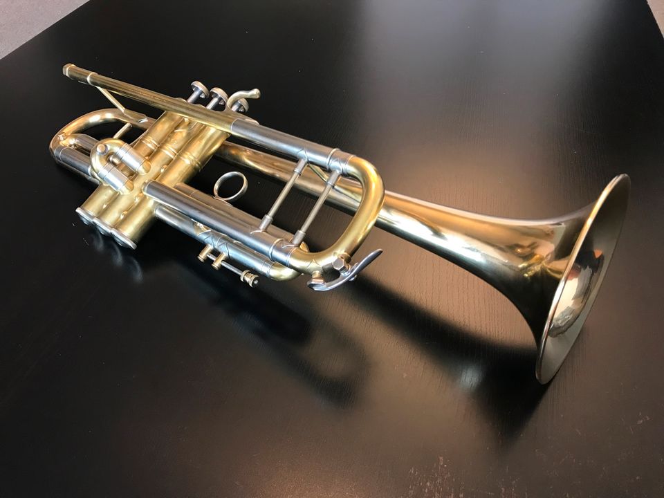 Bach Stradivarius Trompete ML 37G von 1976 unlackiert raw trumpet in München