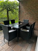 Gartenmöbel Set Tisch mit 8 Stühlen Köln - Kalk Vorschau