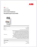 Selektiver Hauptleitungsschutzschalter ABB SHU S751/3 E25 Bayern - Aldersbach Vorschau