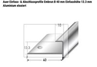 Leiste für Treppenkante Profilleiste Hannover - Misburg-Anderten Vorschau