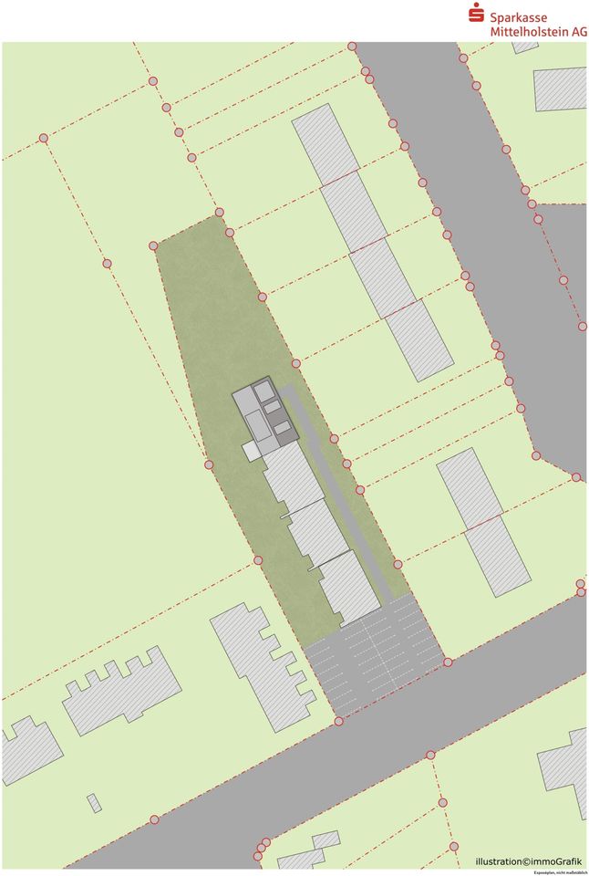 Herrlicher Ausblick über Schrebergärten inklusive in Rendsburg