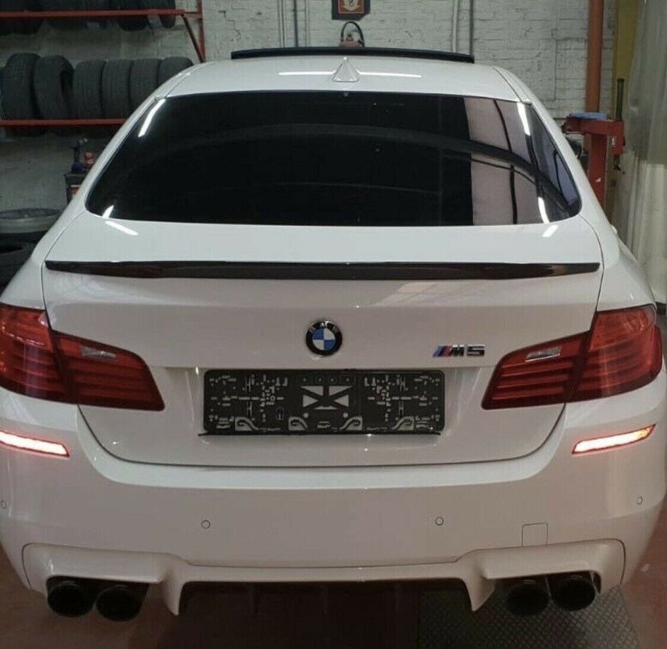 Carbon Spoiler Lippe Schwert passend für BMW F10 M5 + 5er in Kamen