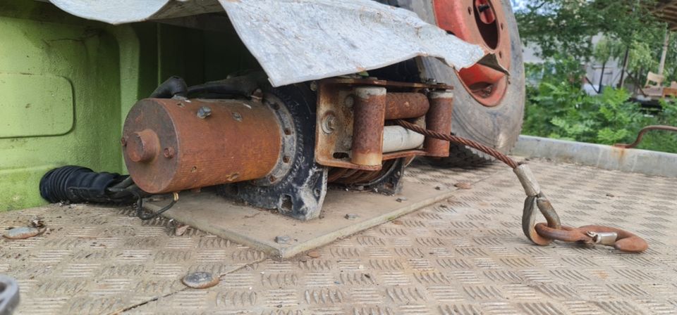 Abschleppwagen /Autotransporter DB L 508 DG Düdo in Randowtal (Schmölln)