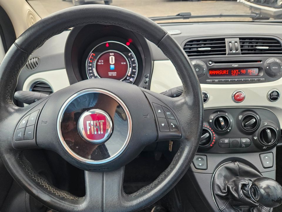 Fiat 500 1.2 1. Hand Klima Alu Pano PDC Euro 6 TÜV 7/24 in Kümmersbruck