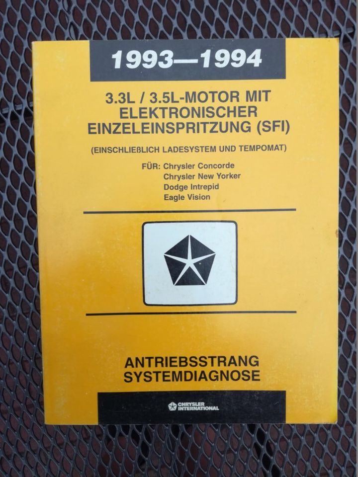 Reparaturhandbücher Shop Manuals Chrysler New Yorker Vision LHS in Langlingen