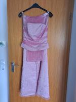 3 teiliges Abschlussballkleid Hochzeit Abendkleid rosa  Gr 38 Wuppertal - Vohwinkel Vorschau