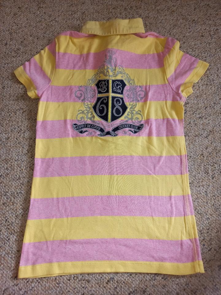 Poloshirts EDC by Esprit lila gelb Gr. S / 36 - 170-176 in Sonnefeld