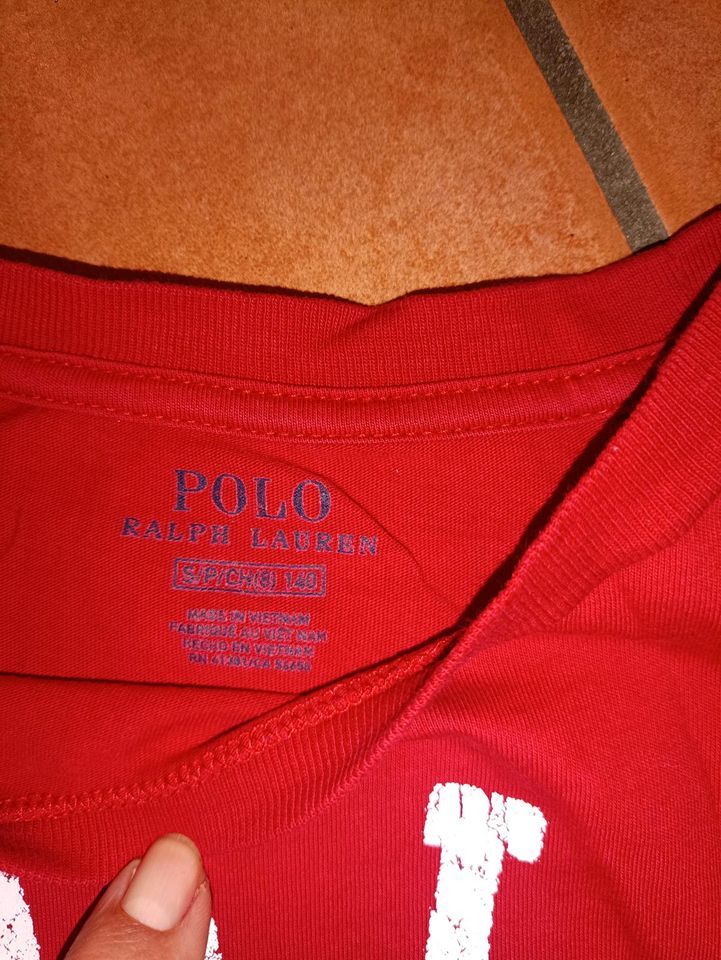 ⭐Tolles T-Shirt von Polo Ralph Lauren Gr 140⭐ in Hannover