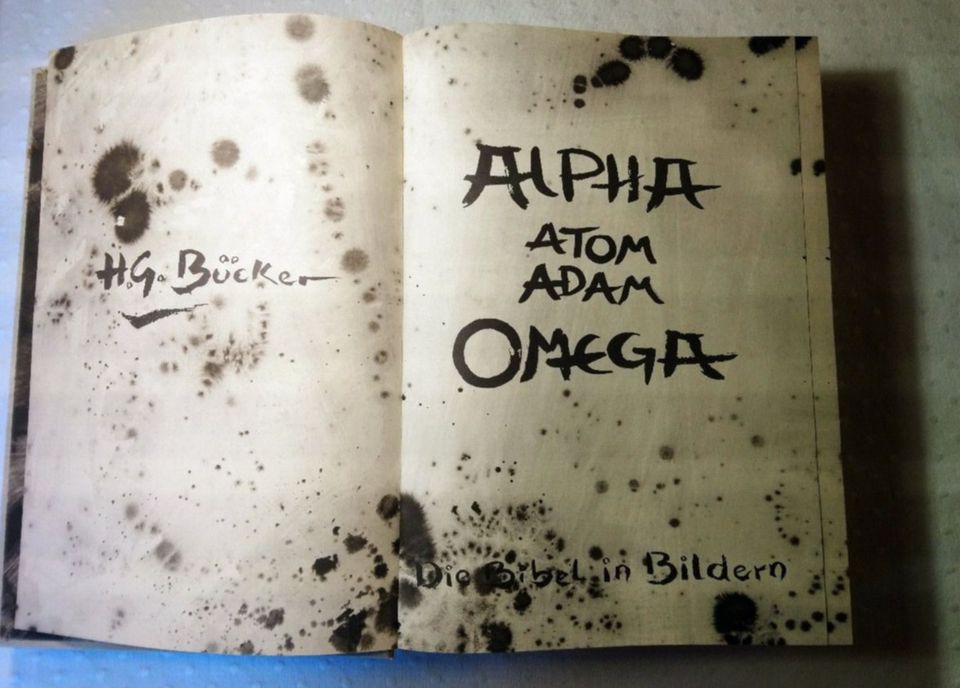 Alpha, Atom, Adam, Omega - Die Bibel in Bildern (H. G. Bücker) in Köln