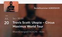 Travis Scott 1x Unterrang Köln Duisburg - Meiderich/Beeck Vorschau