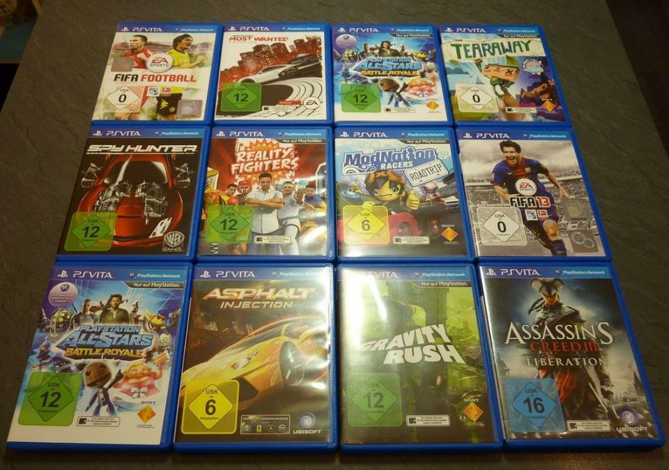 24 Stück PlayStation Vita Spiele / TOP - Titel wie Rayman usw. ! in Berlin