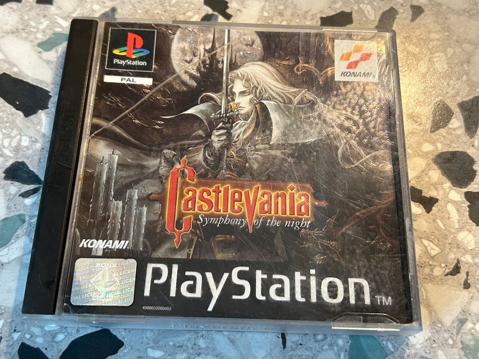 PlayStation 1 Castlevania Symphony oh the Night PAL Version in Berlin