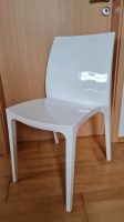 Stuhl allibert sento weiß glänzend sitzen Möbel Plastik Niedersachsen - Schwanewede Vorschau