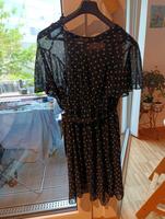 Sommerkleid, schwarze mit kleinen Blumen Mitte - Wedding Vorschau
