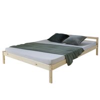 Holzbett Doppelbett Bettgestell 140x200 cm Lattenrost VB110€* Sachsen-Anhalt - Magdeburg Vorschau