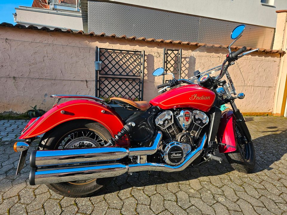 Indian Scout 100 Anniversary in Biebesheim