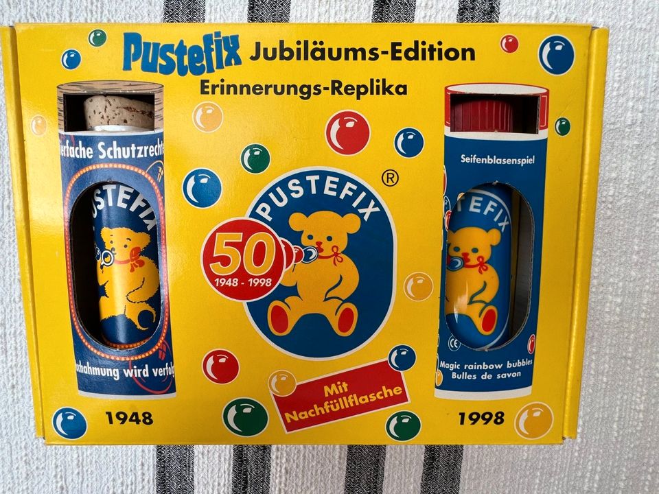 Vintage: 50 jahre Pustefix jubiläums-edition, Erinnerungs-Replika in Hamburg