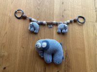 Kinderwagenkette*Spieluhr*Elefanten blau Bayern - Egling Vorschau