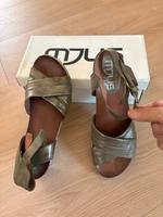 Mjus Sommer Sandalen Gr.41 Echtleder Nordrhein-Westfalen - Hiddenhausen Vorschau