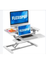 Schreibtischaufsatz von FlexiSpot weiß - Abholung Mülheim - Köln Holweide Vorschau