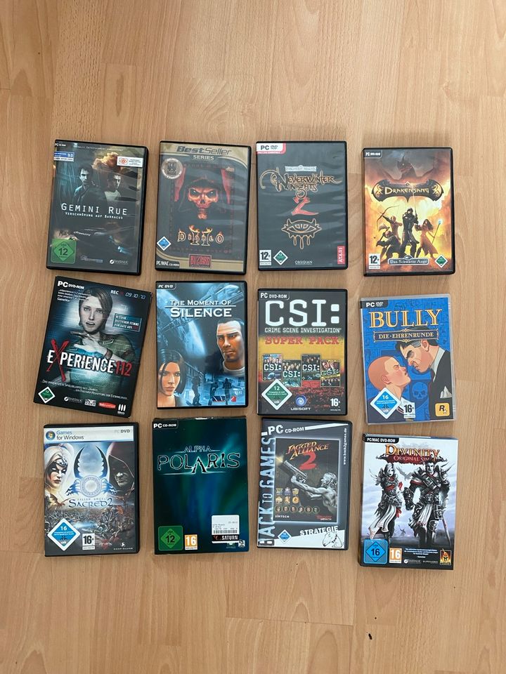 PC Spiele Sammlung 12 Stück in Berlin