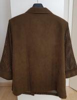 Vintage Bluse Gr. 42, dunkles Olivgrün Bayern - Leipheim Vorschau
