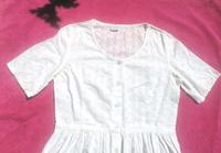Benetton Gr 34 Kleid Spitze weiß Italy lang Baden-Württemberg - Kornwestheim Vorschau