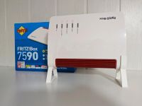 AVM Fritzbox 7590 Model DSL Internet Box Halterung Fuß Zubehör Nordrhein-Westfalen - Borken Vorschau