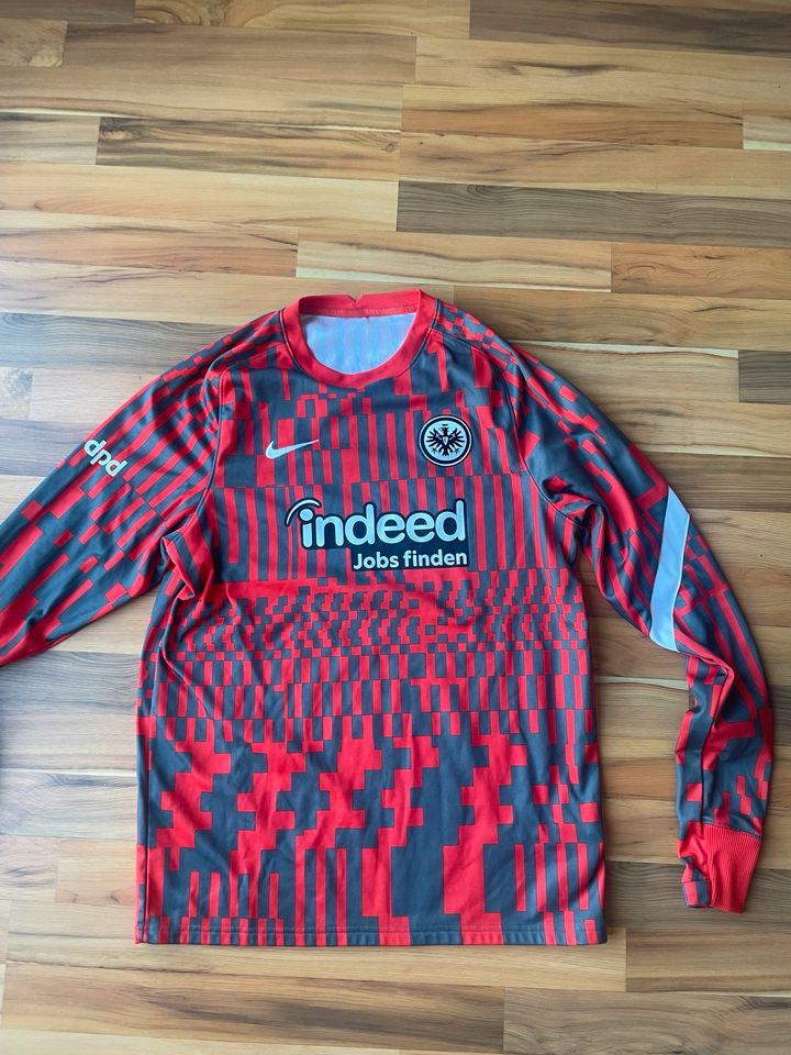 Eintracht Frankfurt Matchworn Training Pulli M in Roding