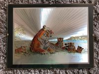 Vintage Josephine Marsh Folie Kunstdruck Bild Tiger mit Jungen Rheinland-Pfalz - Mainz Vorschau