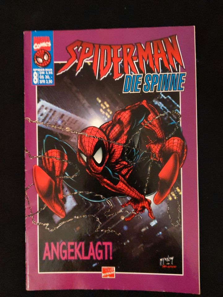 Spiderman Die Spinne No. 8 Angeklagt! Marvel Comics in Karlsruhe