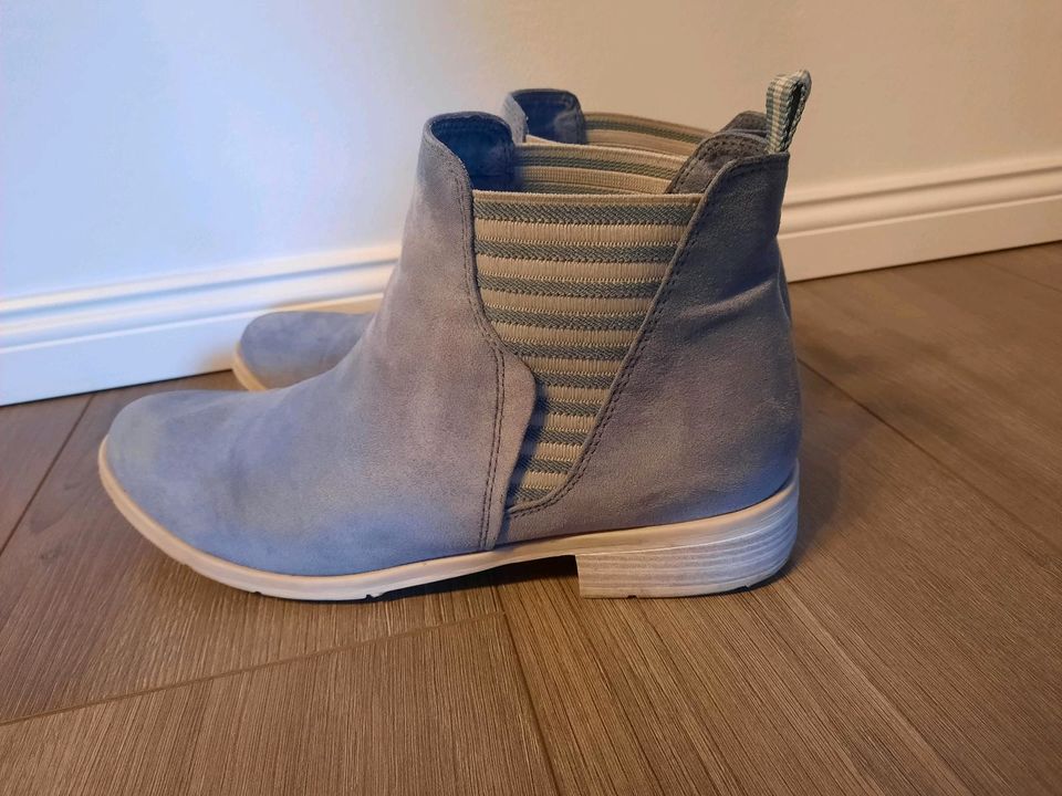 MARCO TOZZI Stiefeletten, Gr. 41, blau in Prisdorf